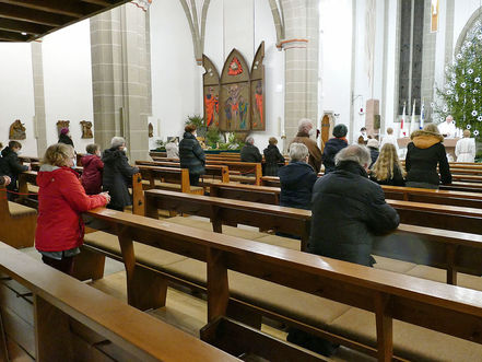 Darstellung des Herrn mit Kerzenweihe und Blasiussegen (Foto: Karl-Franz Thiede)